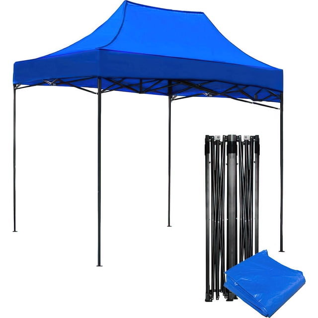 Carpa Toldo 2x3 Plegable Jardimex Impermeable Patio Azul