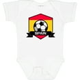 thumbnail image 3 of Inktastic Soccer Spain Flag Banner Boys or Girls Baby Bodysuit, 3 of 5