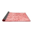 thumbnail image 2 of Ahgly Company Indoor Square Abstract Red Contemporary Area Rugs, 8' Square, 2 of 4