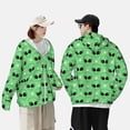 thumbnail image 4 of Balery alien cartoons Sudadera ligera de manga larga con capucha y protección solar UPF 50+ para hombre y mujer, ideal para pesca y running-Small, 4 of 7