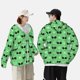 thumbnail image 4 of Balery alien cartoons Sudadera ligera de manga larga con capucha y protección solar UPF 50+ para hombre y mujer, ideal para pesca y running-Small, 4 of 7