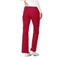 thumbnail image 4 of Adar Universal Women's Straight Leg Scrub Pants, Drawstring, Durable Poplin, Black, 4 of 7