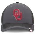 thumbnail image 2 of Men's Fanatics Gray Oklahoma Sooners Clincher Flex Hat, 2 of 5