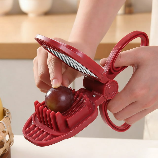 Fruit Slicer Multifunctional Banana Slicer And Vegetable Cutter Egg Slicers For Hard Boiled Eggs Egg Cutter Slicers Portable Slicing Partical Kitchen Gadget