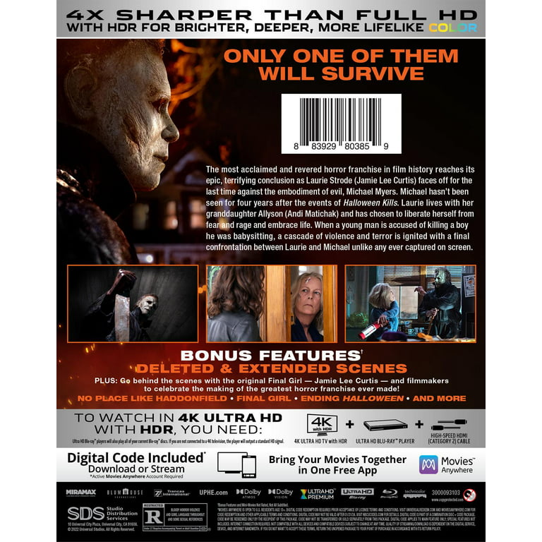 Halloween 4 Cuatro Collectors Pelicula 4k Ultra Hd Blu-ray