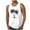 White, variant on Naughtyhood Tank Top Men Leisure Time Fitness Home Wear Pajamas Color Cotton Printing,S-XXL