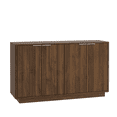thumbnail image 5 of Tcbosik 55.1" Buffet Cabinet with Storage, Modern Kitchen Sideboard with 4 Doors, Credenza with Adjustable Shelves, Coffee Bar Cabinet for Living Room, Dining Room, Entryway, Dark Wood Color, 5 of 8