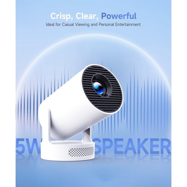 Magcubic Mini Projector, 8K Support with WiFi 6 & BT 5.4, 290 ANSI