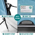 thumbnail image 5 of PetAmi Transportín para mascotas aprobado por la aerolínea para gatos, transportador de perros de lado suave para perros pequeños, suministros de viaje para gatos, accesorios para gatos de interior, b, 5 of 5
