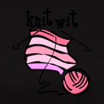 thumbnail image 3 of CafePress - Knit Wit Women'S Dark T Shirt - Women's Traditional Fit Dark T-Shirt, 3 of 4