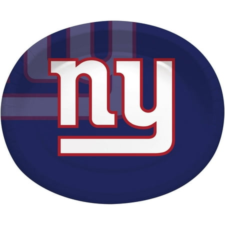New York Giants Oval Platters, 8-Pack