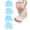 Blue, variant on 3-in-1 Pro Toe Straighteners, Soft Silicone Forefoot Sleeves for Toe Spacing, Cushioning and Everyday Footwear