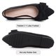 thumbnail image 4 of Zapatos de vestir de gamuza SAILING LU para mujer, color negro, talla 5, 4 of 7