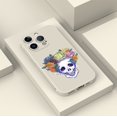 thumbnail image 4 of Un ajuste perfecto: funda para teléfono plateada mate con dibujos animados divertidos diseñada para iPhone 15 Pro Max 14 13 12 Pro 11, 4 of 4