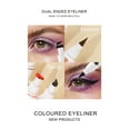 thumbnail image 2 of 2 Pcs Crayon Eyeliner Liquide Double Extrémité Séchage Rapide Résistant à L\'eau Maquillage des Yeux, 08, 2 of 3
