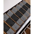 thumbnail image 7 of Stair Treads for Wooden Steps, Black American Flag Peel and Stick Stair Treads with Reusable Adhesive, Vintage USA Flag Non Slip Indoor Stairs Runner Rugs Mats for Elders Dogs 8"x30" 4PCS, 7 of 7