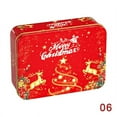 thumbnail image 1 of Christmas Square Metal Tinning Can Set Candy Box Gift Storage Box Biscuit Can, 1 of 4