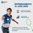 thumbnail image 4 of GIM SPORTS | Juego de Bádminton 2 Raquetas y 1 Gallito - Compite y Disfruta en Cualquier Lugar - Alto Rendimiendo - ¡Desata tu Potencial y Eleva tu Pasión por el Deporte! Gim Sports 168 C-6, 4 of 4