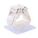 thumbnail image 2 of Moyic Soporte para fregona de pared para cuarto de baño, 2 uds., estante de Clip, colgador de cepillo adhesivo de Material ABS, suministros para el Almacenamiento y organización del hogar Blanco Moyic JJ22009-03B, 2 of 5