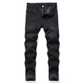 thumbnail image 2 of Tiijoy Big Boys Jeans Stretch Skinny Fit Straight Leg Denim Pants, Sizes 7-16, 2 of 8