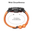 thumbnail image 5 of AIYOCK Compatible with Garmin Fenix 5X/5X Plus/6X/6X Pro Band, 26mm Unisex Sport Silicone Replacement Watch Band for Descent MK1/D2 Delta PX, 5 of 7