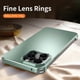 thumbnail image 5 of For iPhone 15 Case PC + Silicone + Alloy Matte Phone Cover - Black, 5 of 5