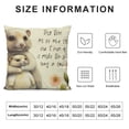 thumbnail image 5 of YINGXI  to My Wife Throw Pillow Cover,Women Gift Mother's Day Birthday Cushion Case from Husband 22x22in, 5 of 5