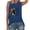 Blue, variant on Aayomet Workout Tops For Women Womens Tank Tops Sleeveless Yoga Shirts Summer Tops Loose Fit Running Shirts,Green XXL