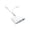 C002- Style B, variant on Sd Tf Card Reader, Outlet with Usb C, Plastic Card Protector, High Speed Data Transfer, Iphone Computer, Portable White Unit, 1 Pc