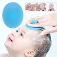 thumbnail image 2 of JGAIUMG Soft Silicone Baby Cradle Cap Brush, Gentle Scalp Scrubber for Exfoliating and Massaging, Practical Shampoo Brush for Baby Scalp Care and Daily Body Care, 2 of 9