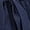 Dark Blue, variant on Simple women's summer casual solid color pleated dress