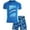Blue Waves, variant on Body Glove Boys' Rash Guard Set - UPF 50+ Short Sleeve Swim Shirt and Bathing Suit Trunks - Swimwear Set for Boys (4-12)