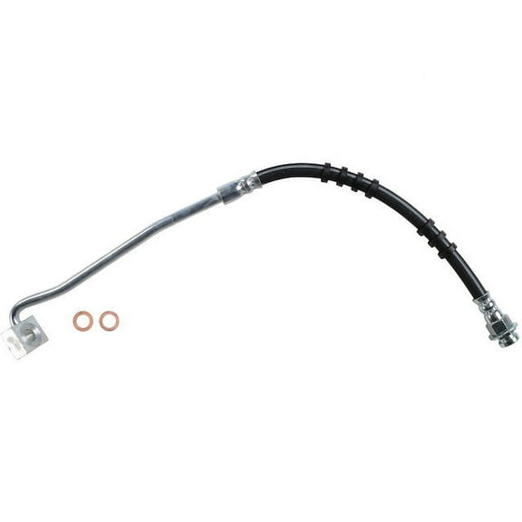 Front Left Brake Hose - Compatible with 1992 - 1996 Dodge Dakota RWD 1993 1994 1995
