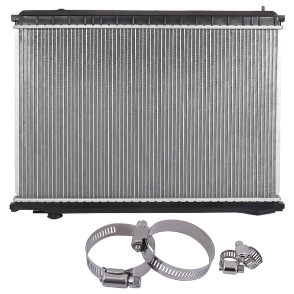 Replacement for 1993 1994 for Toyota T100 Standard Cab Pickup SR5 CCIYU Plastic Aluminum Radiator and Oil Hose Clamps