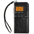 thumbnail image 1 of Radio Numérique avec Écran LCD Réveil Numérique Minuterie de Sommeil Casque Jack Intégré Micro FM/AM Radio Radio Radio de Poche pour la Randonnée Jogging Camping, 1 of 11