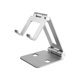 thumbnail image 1 of Soporte plegable para teléfono de escritorio Soporte ajustable para teléfono móvil Oficina en casa Estante antideslizante de aleación de aluminio Kearding EL000173-00B, 1 of 2
