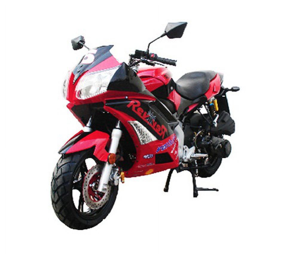 Vitacci Roma 150cc  Cafe Motorcycle, 4 Stroke-Black - Free Shipping To Your Door