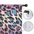 thumbnail image 4 of Blackout Kids Curtains,Pink and Blue Of Leopard Print Childrens Insulated Curtains Set Of 2,Bedroom Essentials,Toddler Room Decor 42"x84", 4 of 5