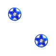 thumbnail image 2 of QualitChoice RISK Professional Rustproof Headset Cover Waterproof Exquisite Wear-resistant 28.6mm Front Fork Cycling Headset Accessories Blue Pentagonal 2Set, 2 of 6