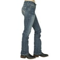 thumbnail image 3 of Ariat Womens Ariat R.E.A.L.  Straight Leg Riding Jeans 34 Long Rainstorm, 3 of 4