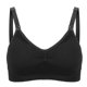 thumbnail image 2 of Seamless Hand Free Breastfeeding Underwear Thin Cup Wireless Bra for Breast Pump(Black XL), 2 of 4