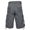 thumbnail image 3 of Men's Distressed Vintage Belted Cargo Utility Shorts (Size 30-48), 3 of 4