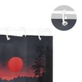 thumbnail image 5 of Sunset and Lake Shower Curtain Liner 66x72 Inch Waterproof Shower Curtains Decorative Bathroom with 12 Pack Hooks, 5 of 5