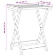 thumbnail image 2 of vidaXL Garden Table Natural wood Solid acacia wood with an oil finish, 2 of 5