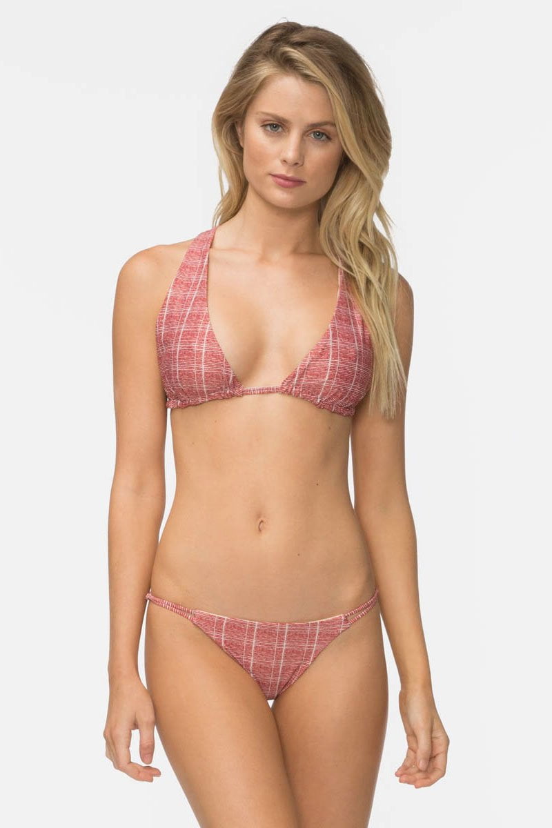 criss cross back bikini top
