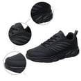 thumbnail image 6 of Sopiago Mens Running Shoes Tennis Casual Fashion Slip on Walking Shoes Comfort Non Slip Work Sport Sneakers Mens Black,8.5, 6 of 7