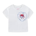 thumbnail image 2 of Disney Minnie Mouse Short Sleeve T-Shirt and Chambray Skirt Set (Girls), 2 Piece Set, Sizes 2T-7, 2 of 7