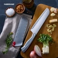 thumbnail image 6 of Farberware Edgekeeper Classic 7-inch Stainless Steel Santoku Knife with Self-Sharpening Sleeve, 6 of 14
