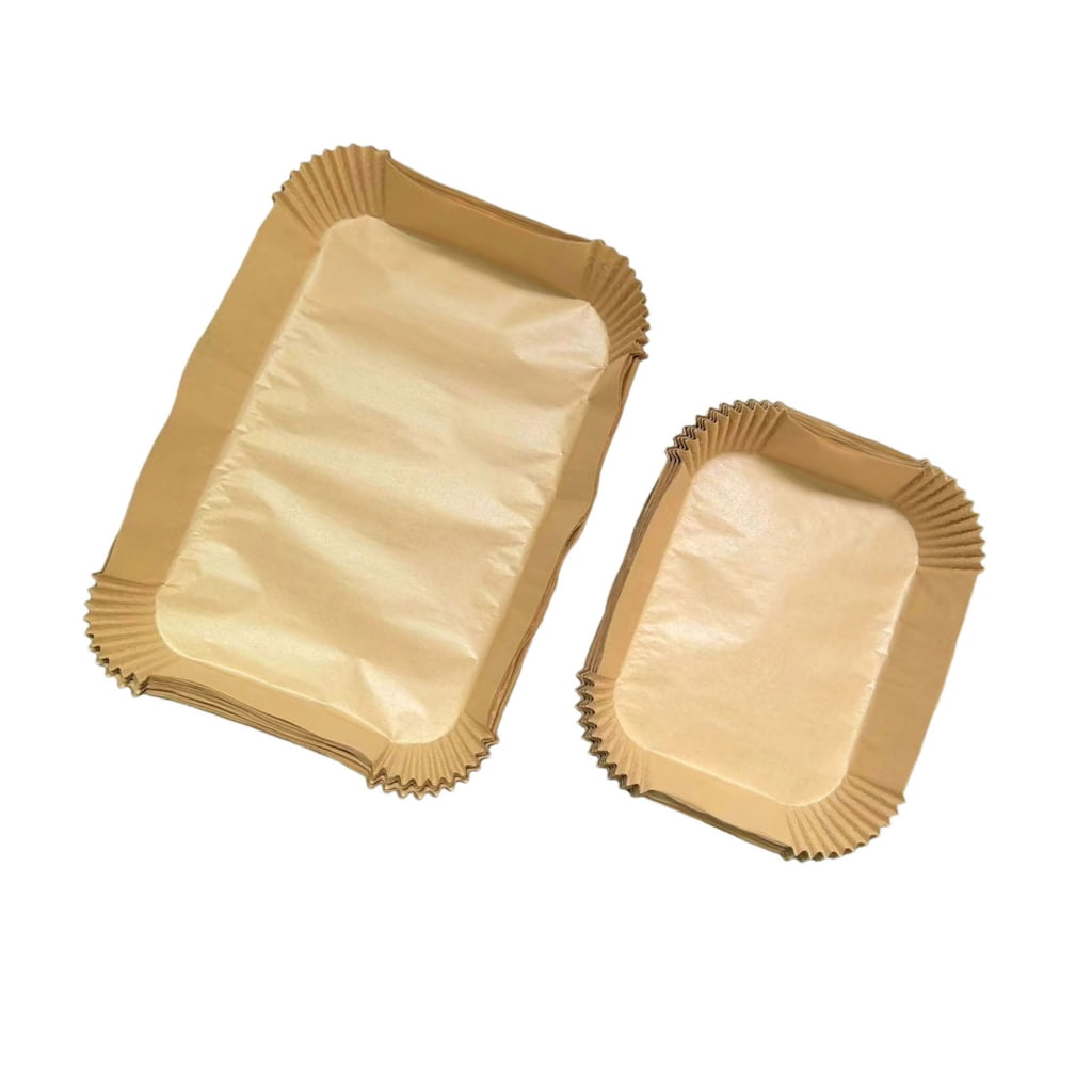 Air Fryer Papers Oil Paper Rectangular Nonstick Frying Paper Throwaway Paper Oil Paper Liners Air Fryer Accessories
