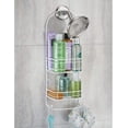 thumbnail image 2 of iDesign InterDesign Rondo Bathroom Shower Caddy for Shampoo, Conditioner, Soap - White, 2 of 6
